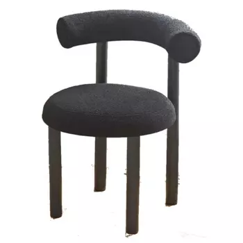 Кремовый ветер, пухлый стул, простой стул для макияжа, стул для макияжа для спальни, комод из овечьей шерсти, светлый роскошный стул, ступенька