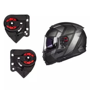 Крепежная основа для мотоциклетного шлема FF801 FF323 FF390 FF397, 1 пара