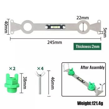 Инструмент для выравнивания труб 1/2 дюйма XMSJ