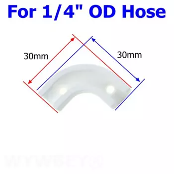 Крепежный зажим шланга WYWBEY пластиковый 1/4", 3/8"