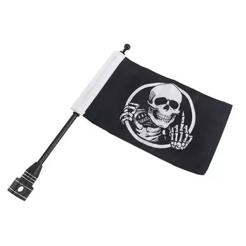 Крепление для мотоциклетного флага для Harley Sportster XL883 1200 Touring FLHT Road King Glide 6x9 дюймов багажная стойка задняя боковая полка