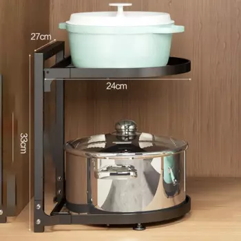 Крепление на раковину для ванной комнаты, смесители для кастрюль, многослойный органайзер для кастрюль, органайзер для кастрюль, крышки, стойка, кухонные аксессуары