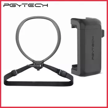 Крепление на шею PGYTECH caплок с креплением для телефона и ремешком для корпуса для DJI OSMO Action OSMO Pocaket Gopro Hero Insta