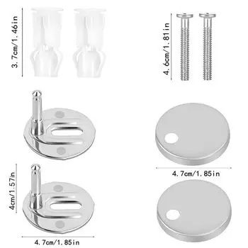 Крепления для сиденья унитаза из нержавеющей стали