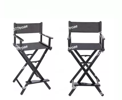 Кресло для макияжа из алюминиевого сплава Black spot, складное уличное кресло, пляжное кресло, портативное уличное кресло для салона красоты