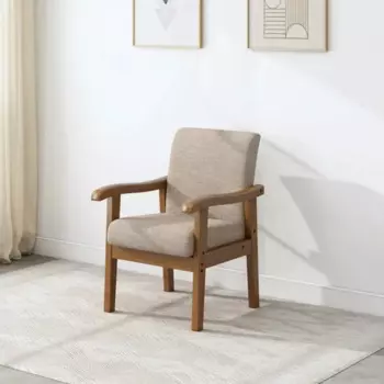 Кресло из цельного дерева, удобное настольное сиденье, компьютер и телефон, домашний диван, мебель для пожилых людей