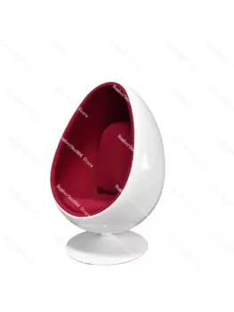 Кресло из стеклопластика, кресло для яиц с заостренным шариком, круглое креативное массажное кресло для отдыха