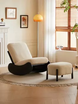 Кресло-качалка для балкона гостиной дома отдыха ленивый диван 2024 Новинка Ретро для квартиры дома одноместное кресло с откидывающейся спинкой