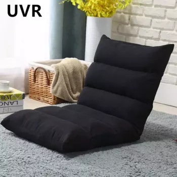 Кресло UVR для окна и балкона, шезлонг для гостиной, стул для чтения, одноместный диван-кровать, складной татами, для спальни, офиса, дивана для отдыха