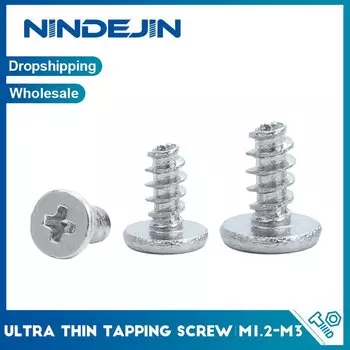 Крестообразные винты NINDEJIN M2-M3 из углеродистой стали