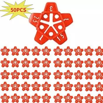 Крестовые зажимы для плитки Onnfang, 50 шт.