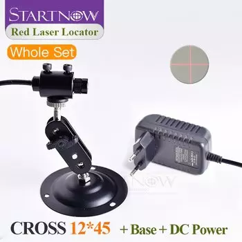 Лазерный локатор красного света Startnow Set: Cross 12*45