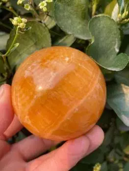 Кристальный шар из кальцита DHGAOGE