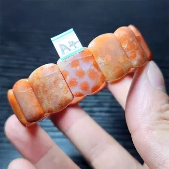 Кристалл Агат квадратный браслет Pinhan