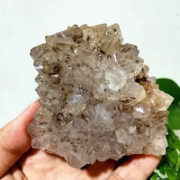 Кристалл кластер черный кварц EBET