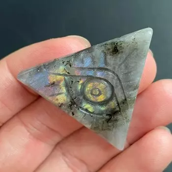 Кристалл лабрадорит глаз хора