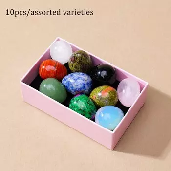 Кристалл яйцо Runyangshi для массажа