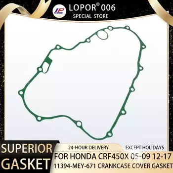 Кривошипы двигателя мотоцикла, стержни, кривошипы, крышка, прокладка для Honda CRF450X 2005-2017 CRF450 X CRF 450 11394-MEY-671