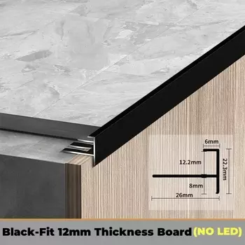 Кромка светодиодный алюминиевый профиль khelse