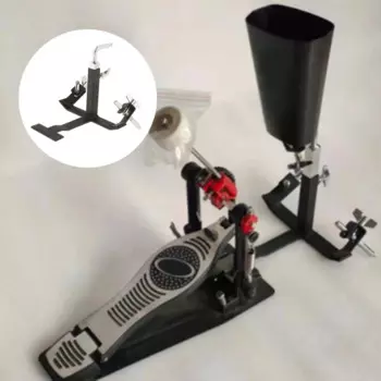Кронштейн для барабанной установки Cowbell с ручкой Педаль G Panger