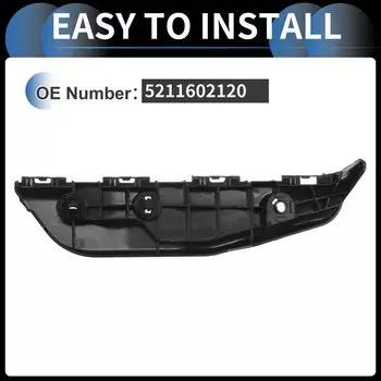 Кронштейн для крепления бампера UXCELL, левый, правый, передний бампер, стандартное Крепление 5211502120 для Toyota Matrix 2009-2014