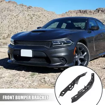 Кронштейн для крепления переднего бампера, левый и правый, Autohaux, 1 пара, 68213539AC 68213538AC, для зарядного устройства Dodge 2015-2018