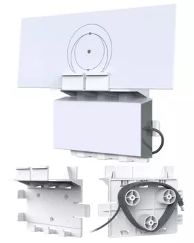 Кронштейн для маршрутизатора VANDESAIL GEN3 ABS все-в-одном | Для адаптера питания Starlink, сигнального кронштейна, поддерживает продукцию 3-го поколения
