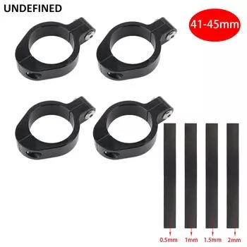 Кронштейн для мотоциклетной фары, зажим для крепления 33-58 мм, держатель вилки, трубки, черный для Harley Sportster XL Dyna Cafe Racer Chopper Bobber