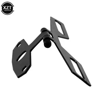 Кронштейн для номерного знака мотоцикла, подставка для заднего фонаря, складной держатель для номерного знака, универсальные аксессуары для мотоциклов