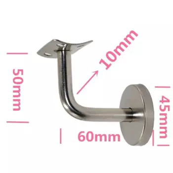 Кронштейн для поручня из нержавеющей стали