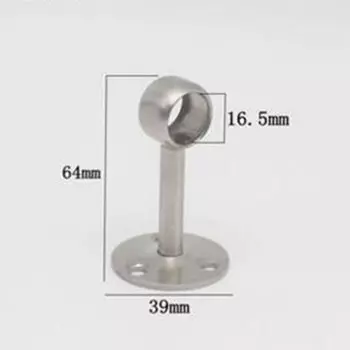 Кронштейн для рейки из нержавеющей стали DRELD, 2 шт.