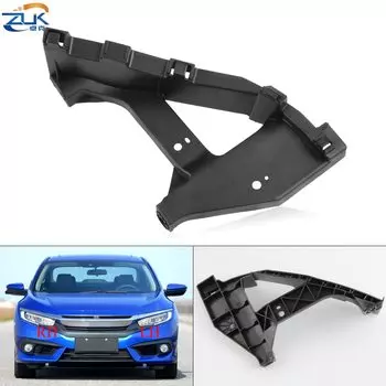 Кронштейн фары ZUK для HONDA CIVIC 2016-2020 FC1 FC7, передний бампер, верхняя опора фары OEM: 71190-TEA-T00 71140-TEA-T00