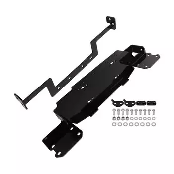 Кронштейн крепления пластины лебедки для Jeep Wrangler JL и Gladiator с металлическим бампером 18-24