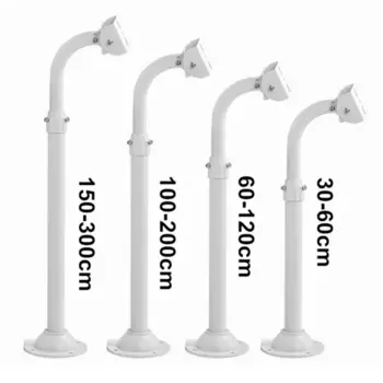 Кронштейн с длинным кронштейном, настенный кронштейн для монитора, телескопический держатель, подставка для камеры видеонаблюдения Hikvision, камера видеонаблюдения Dahua