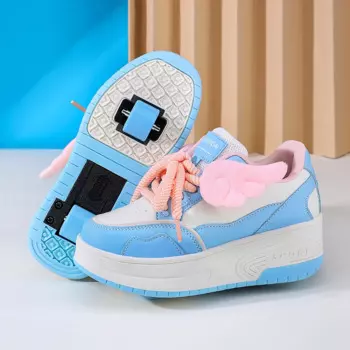 Кроссовки Детские на роликах, Размер 29-40