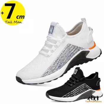 Кроссовки Man Lift Elevator Sports Height Increase Shoes Insole 7cm Leisure Fashion Men