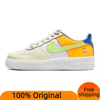 Кроссовки Nike Air Force 1 LV8 'Player One - Laser orangegs