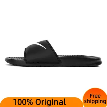 Кроссовки Nike Bennasi Swoosh 312618, черные/белые, 312618-011