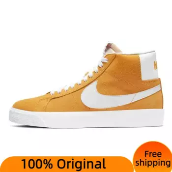 Кроссовки Nike SB Zoom Blazer Mid University Gold 864349-700