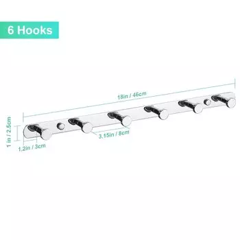 Крючки для халатов TAICUTE T Chrome