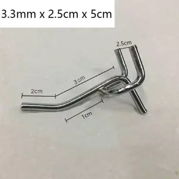 Крючки для перфокартона из стали 50 шт