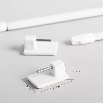 Крючки для штор, самоклеящиеся, ПВХ