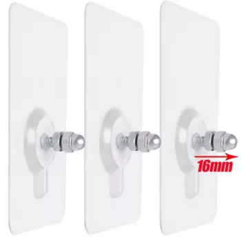 Крючки-гвозди самоклеящиеся ПВХ 6 шт.