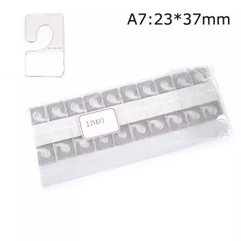 Крючки-вешалки из ПВХ 100 шт.