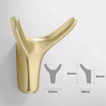 Крючок для одежды из цинкового сплава