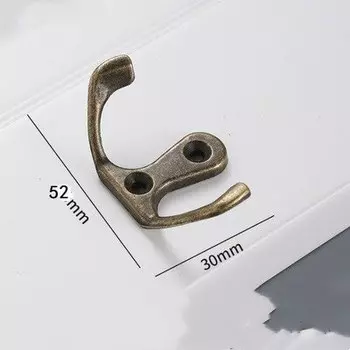 Крючок для пальто античная бронза