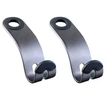 Крючок для подголовника автомобильного сиденья, вешалка для хранения, органайзер из сплава, держатель для автомобильного кошелька, 2 шт., для сумки, зонтика, пальто, аксессуары для салона автомобиля