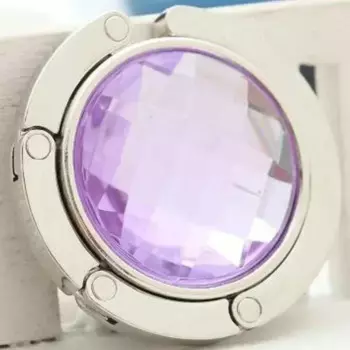 Крючок для сумок со стразами