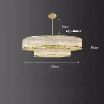 Круглая хрустальная люстра Winfordo