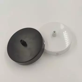 Основание светильника ZHB stcfies круглый черный/белый 8/10/12 см